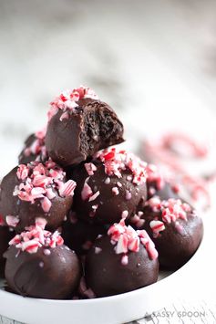 Chocolate Peppermint Oreo Truffles