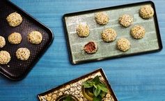 Chocolate, Pistachio, and Tahini Truffles