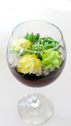 Chocolate Pudding Terrariums