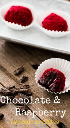 Chocolate Raspberry Truffles