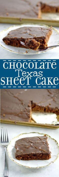 Chocolate Texas Sheet Cake