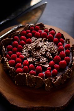 Chocolate Torte w/ Chocolate Wavy Lays