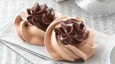 Chocolate Truffle Meringues