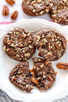 Chocolate Turtle Cookies (Arkansas