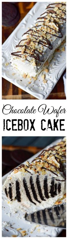 Chocolate Wafer Icebox Cake