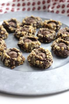 Chocolate Walnut Buttons