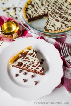 Chocolatey Brownie Fudge Pie