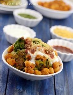 Chole Tikki Chaat