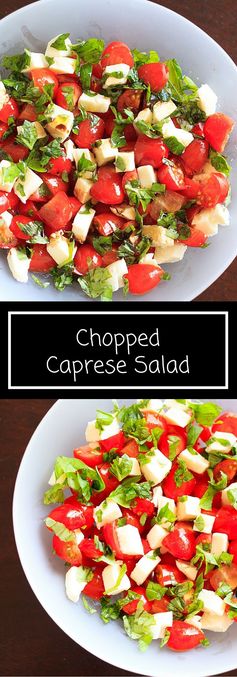 Chopped Caprese salad