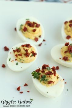 Chorizo Deviled Eggs