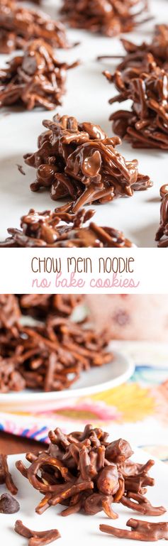 Chow mein noodle cookies