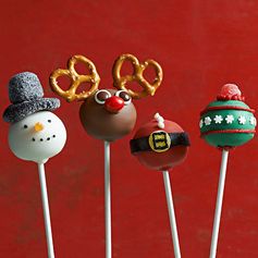 Christmas Cake Pops