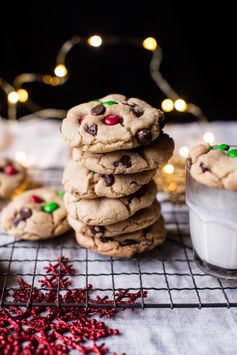 Christmas Chocolate Chip Cookies