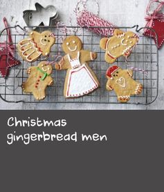 Christmas gingerbread men