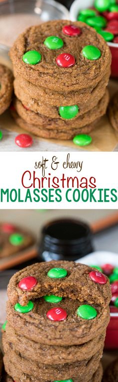 Christmas Molasses Cookies