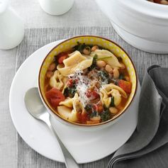 Christmas Tortellini & Spinach Soup