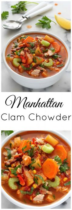 Chunky Manhattan Clam Chowder