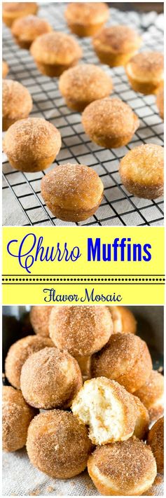 Churro Muffins