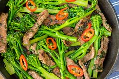 Cilantro Chili Beef & Broccoli Stir-Fry