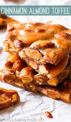 Cinnamon Almond Toffee