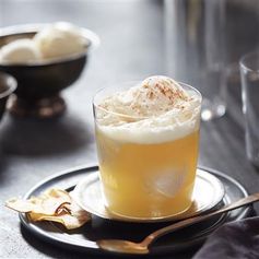 Cinnamon Apple Cider Float