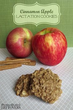 Cinnamon Apple Lactation Cookies