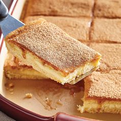 Cinnamon Caramel Cheesecake Squares