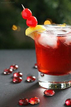 Cinnamon Cherry 7UP Cocktail