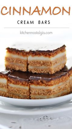 Cinnamon Cream Bars