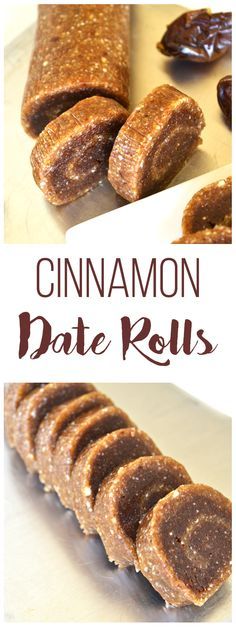 Cinnamon Date Rolls