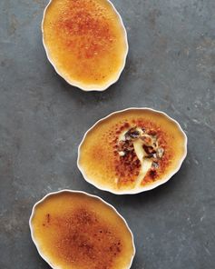 Cinnamon-Honey Creme Brulee