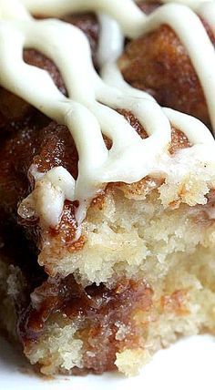 Cinnamon Roll Cake with Cream Cheese Frosting