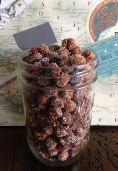 Cinnamon Sugar Roasted Chickpeas