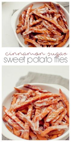 Cinnamon Sugar Sweet Potato Fries