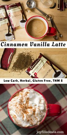 Cinnamon Vanilla Latte – Low Carb, Sugar Free, THM S