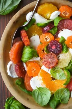 Citrus Caprese Salad with Honey Vinaigrette