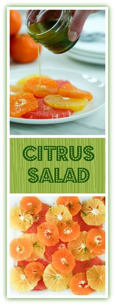 Citrus Salad with Chive Vinaigrette