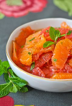 Citrus Salad with Mint, Honey, and Lime