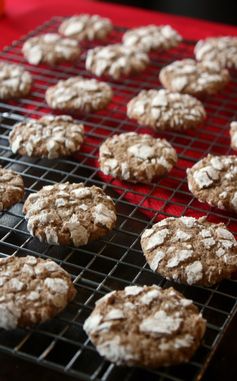 Classic Chocolate Crinkle Cookies