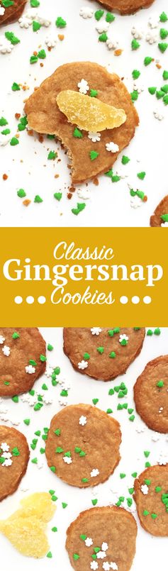 Classic Gingersnap Cookies