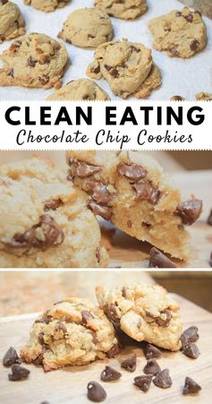 Clean Eating Chocolate Chip Cookies