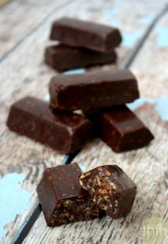 Clean Eating Chocolate Crunch Bars (Vegan, Gluten-Free, Dairy-Free, No Refined Sugars