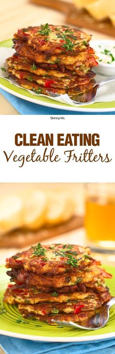 Clean Eating Vegetable Fritters