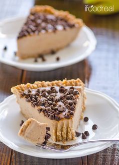 Clean No Bake Peanut Butter Pie