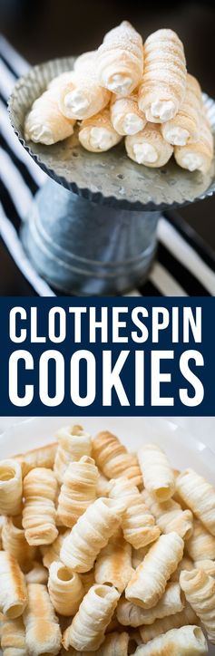 Clothespin Cookie dough