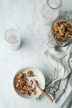 Clumpy Coconut Butter Granola