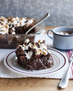 Cocoa & Toast Bread Pudding