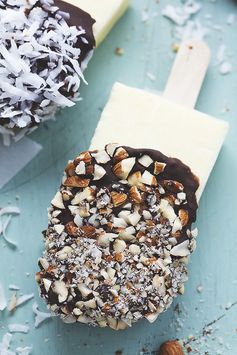 Coconut Almond Popsicles