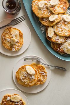 Coconut Banana Pancakes