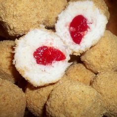 Coconut Cherry Balls